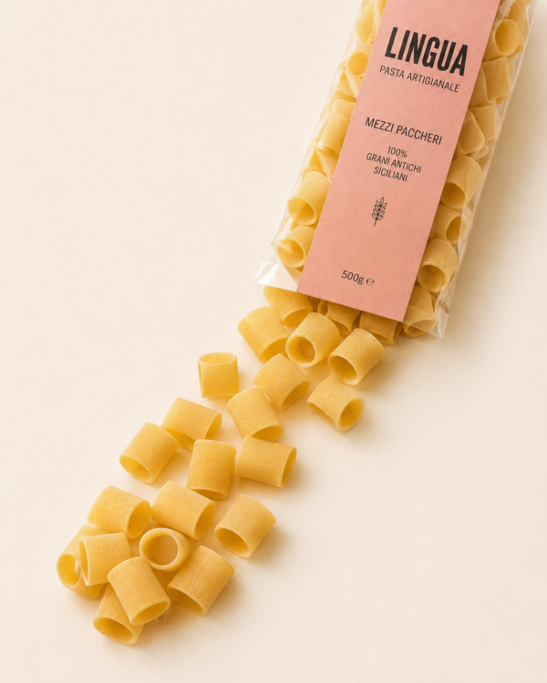 MEZZI PACCHERI LINGUA